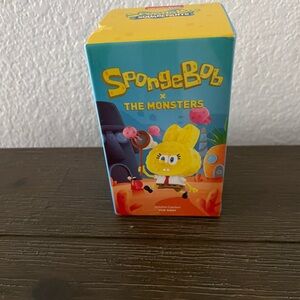 SpongeBob The Monsters Labubu New in Box , Blind Authentic